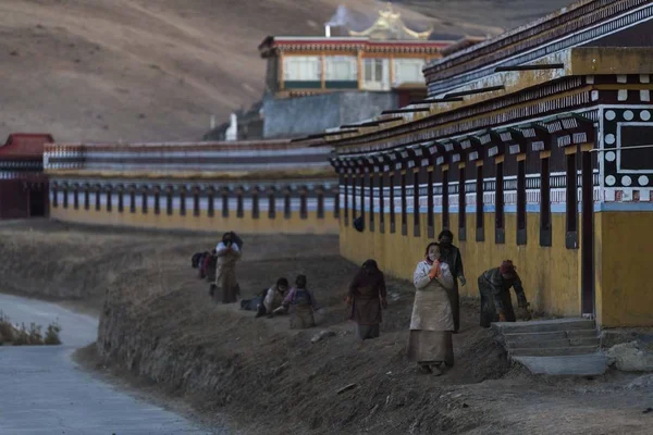 Templo Los Monjes Tibetanos Ciudad Xian China — Foto de Stock