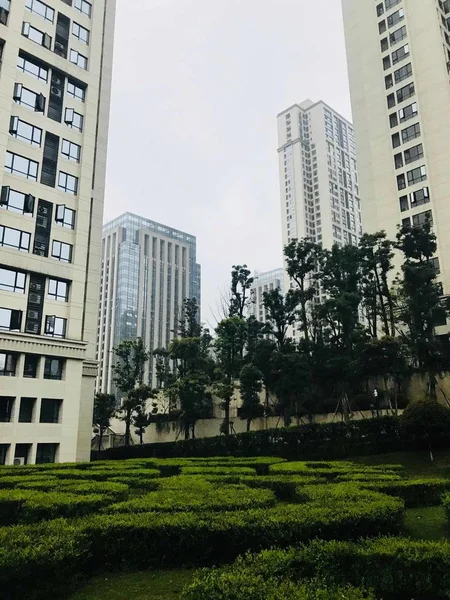 Edificios Modernos Hong Kong — Foto de Stock