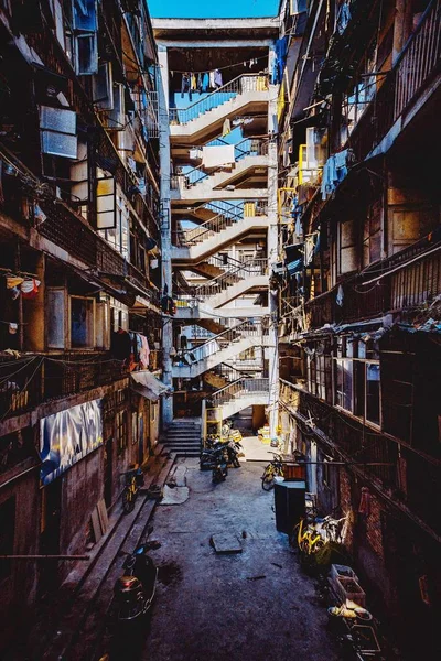 Viejo Lugar Abandonado Ciudad — Foto de Stock