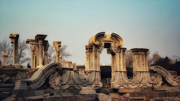 Rome Italy November 2014 Ruinas Romanas Ciudad — Foto de Stock