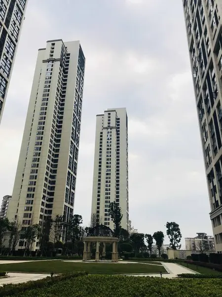 Edificio Moderno Ciudad — Foto de Stock