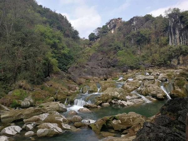 Montañas Río Naturaleza Paisaje — Foto de Stock