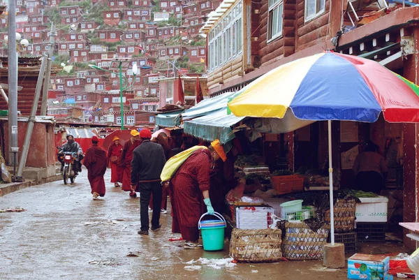 Mercado Callejero Nepal — Foto de Stock