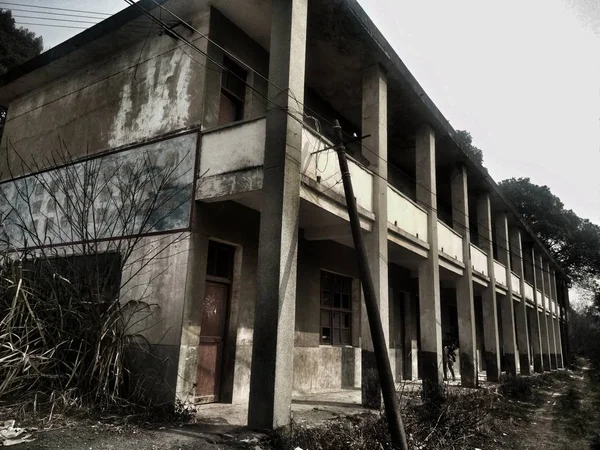 Antigua Fábrica Abandonada Zona Industrial — Foto de Stock