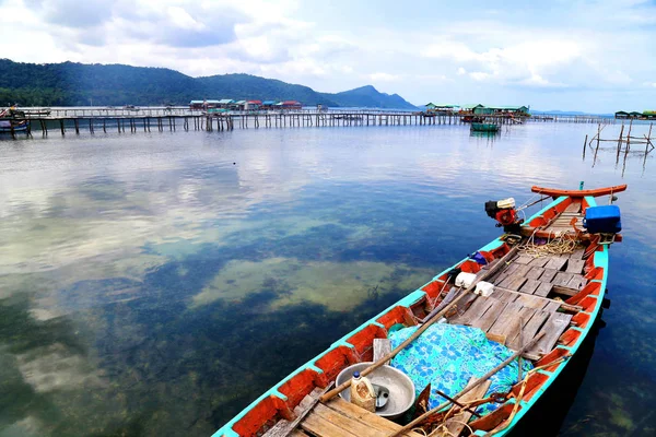 Barco Lago — Foto de Stock