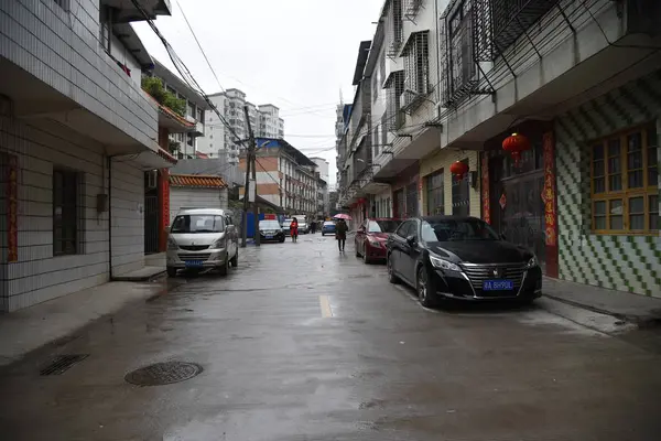 stock image street in the city of china