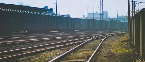 Estação Ferroviária Cidade — Fotografia de Stock