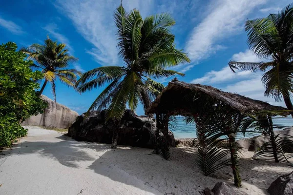 Hermosa Playa Tropical Naturaleza — Foto de Stock