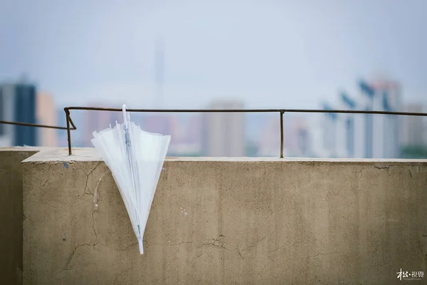 Ropa Blanca Viento — Foto de Stock