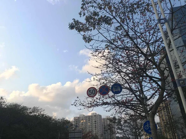 Vista Del Paisaje Urbano Con Edificios — Foto de Stock