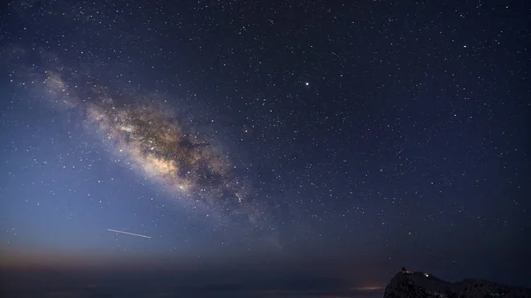 Hermoso Cielo Estrellado Noche — Foto de Stock