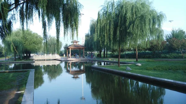 Hermoso Parque Ciudad — Foto de Stock