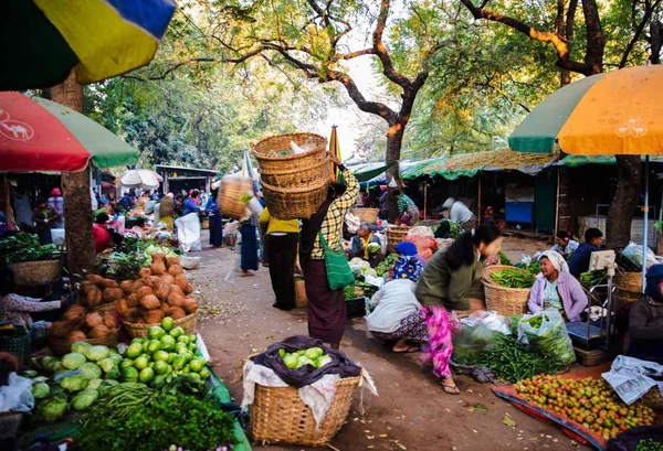 Mercado Callejero Tailandés Tradicional Vietnam — Foto de Stock