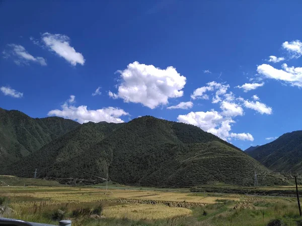 Hermosa Vista Del Paisaje Montaña — Foto de Stock