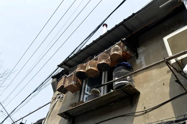 Viejo Transformador Eléctrico Techo Casa — Foto de Stock