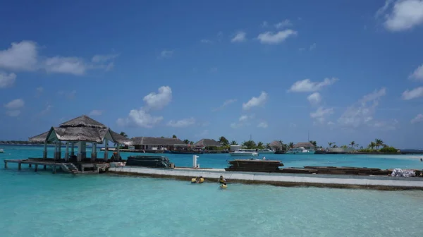 Hermosa Playa Tropical Naturaleza — Foto de Stock