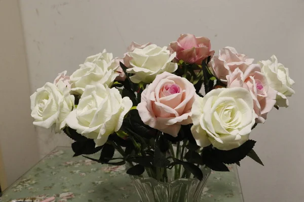 Hermosas Rosas Flores Flora — Foto de Stock