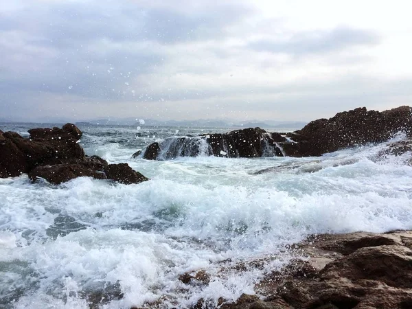 Hermosa Vista Del Mar Naturaleza — Foto de Stock