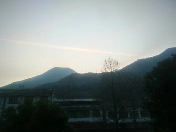 Schöne Landschaft Der Berge Morgen — Stockfoto