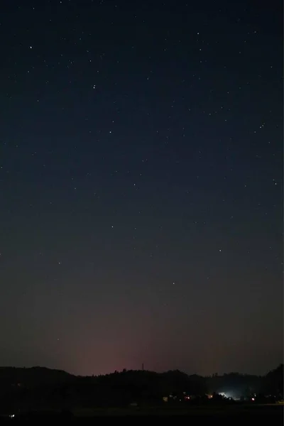 Hermosa Galaxia Estrellas Astronomía Nebulosa Cielo Nocturno — Foto de Stock