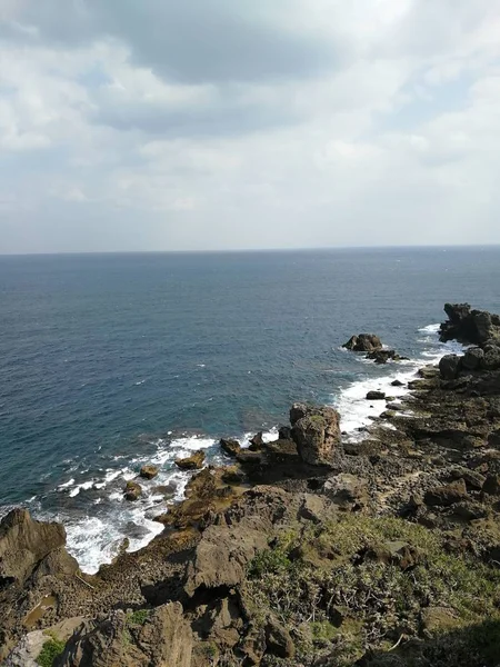 Vista Sul Mar Mediterraneo Nel Nord Israele — Foto Stock