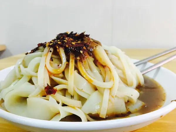 Stock image Close up view of delicious Asian food 