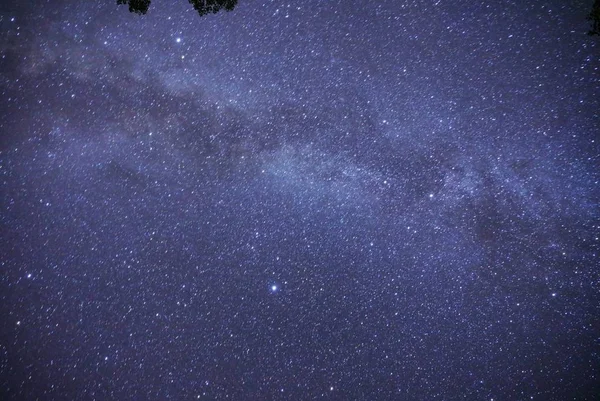 Astrofotografía Cielo Nocturno Estrellado Nebulosa Astronómica — Foto de Stock