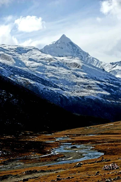 Paisaje Invernal Las Montañas — Foto de Stock