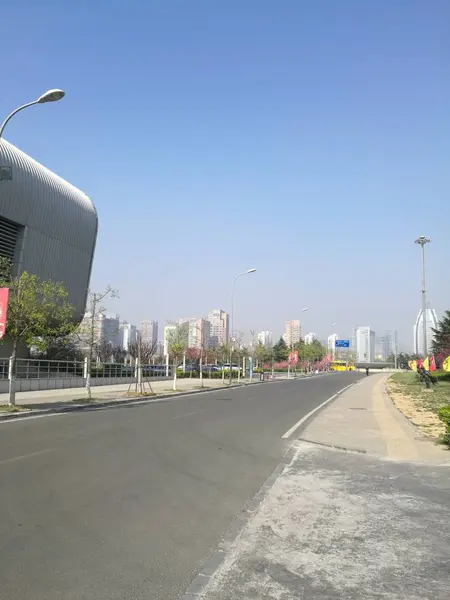 Ciudad Del Parque Por Mañana — Foto de Stock