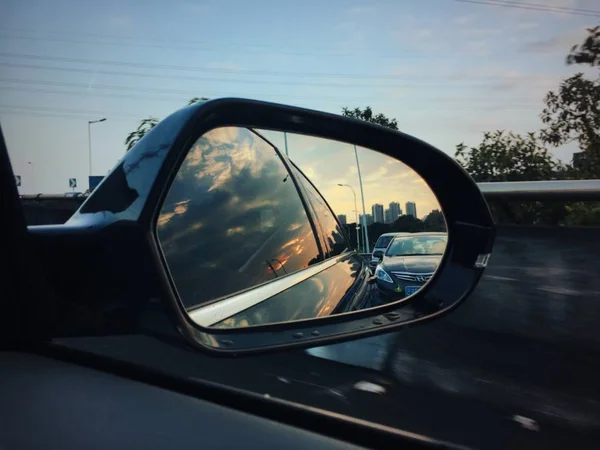 Coche Conducción Carretera — Foto de Stock