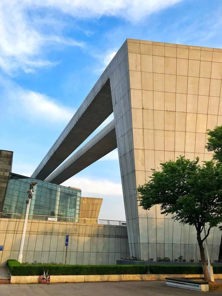 Edificio Moderno Ciudad Del Estado China — Foto de Stock