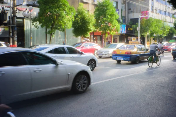 Coche Carretera Ciudad — Foto de Stock