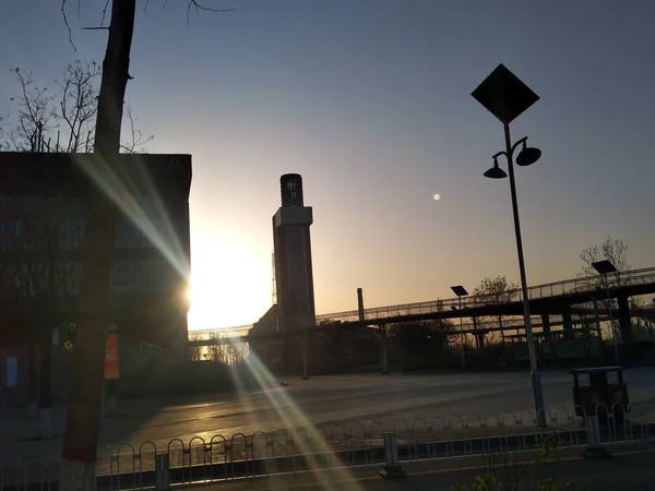 Vista Ciudad Barcelona — Foto de Stock