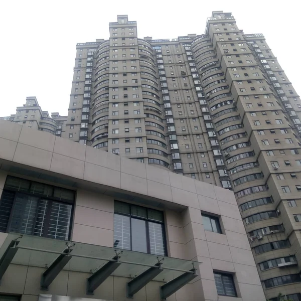 Современное Здание Гонконге — стоковое фото