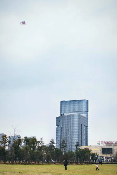 Edificio Moderno Ciudad — Foto de Stock