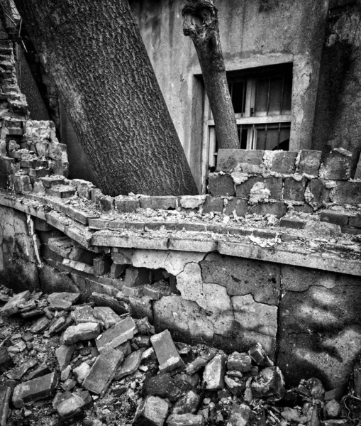 ruins of old ruined building in the city of angkor