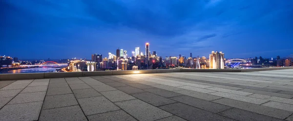 Paesaggio Urbano Skyline Shanghai Cina — Foto Stock