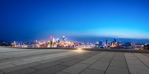 Pejzaż Miasta Panorama Szanghaju Chiny — Zdjęcie stockowe