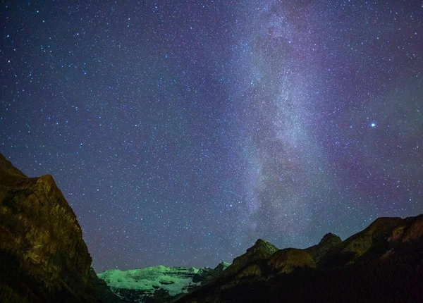 Hermosa Galaxia Estrellas Astronomía Nebulosa Cielo Nocturno — Foto de Stock