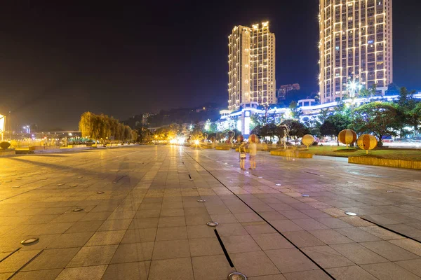 Hermosa Vista Nocturna Ciudad — Foto de Stock