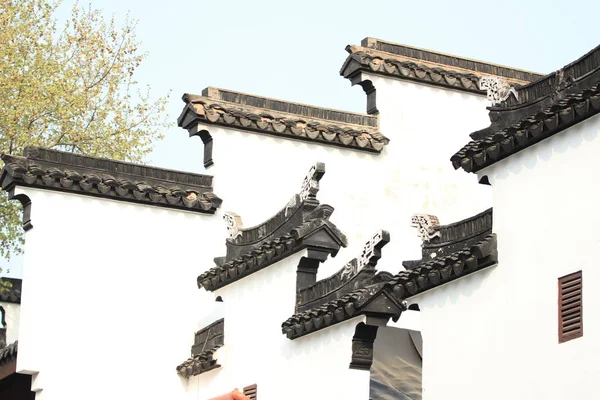 old chinese architecture in the city of china