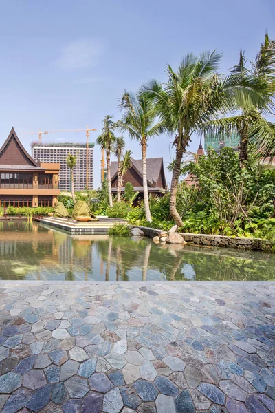 タイの美しい熱帯リゾートホテル — ストック写真