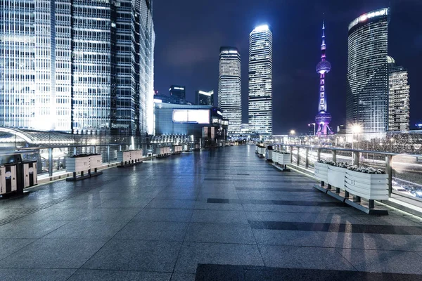 Ciudad Moderna Shanghai China — Foto de Stock