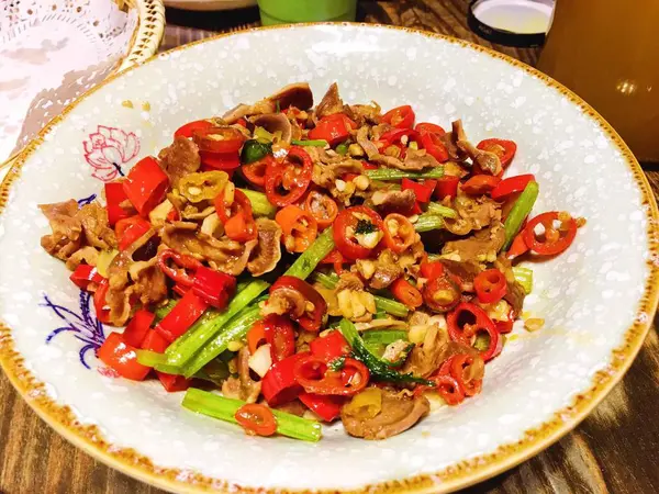 Vue Rapprochée Délicieuse Salade Aux Légumes — Photo