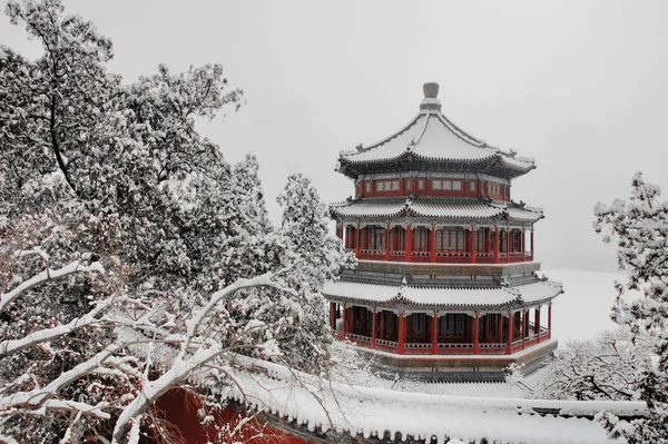 stock image the chinese temple in the city of china