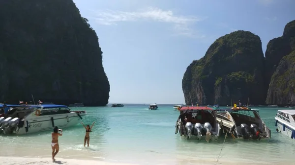 Playa Tropical Con Vistas Mar — Foto de Stock