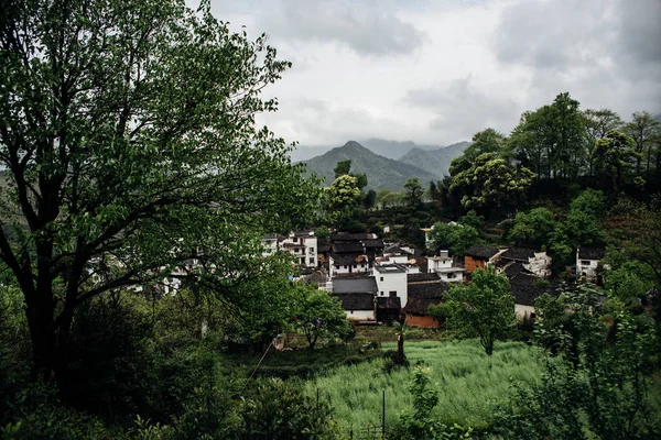 Vista Las Montañas Ciudad Tailandia — Foto de Stock