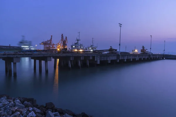 picturesque view of industrial scene