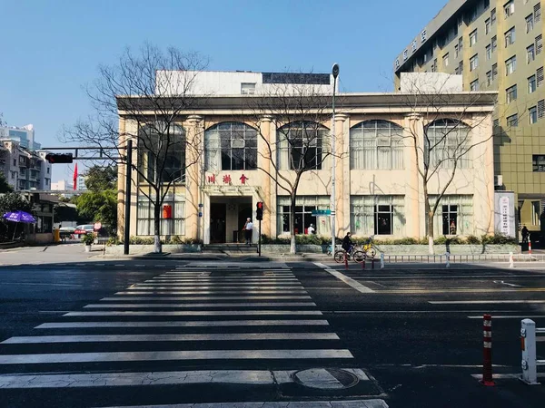 Vista Calle Ciudad — Foto de Stock