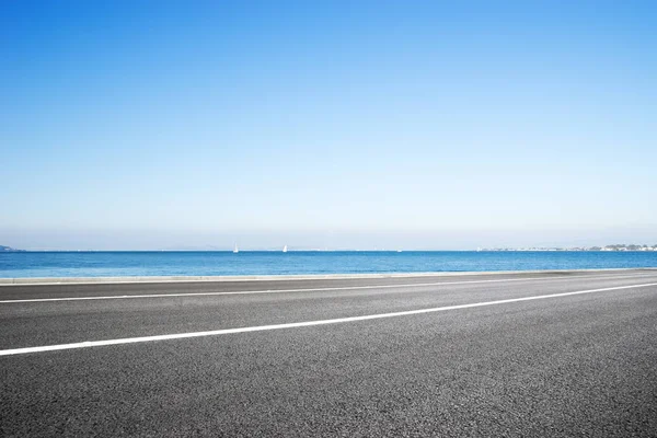 Estrada Deserto — Fotografia de Stock